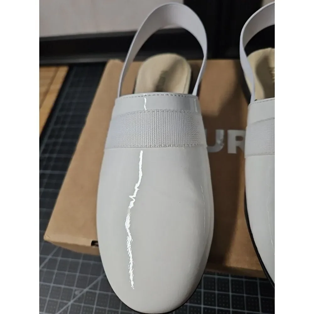 Naturino Girl's‎ Evry  White closed toe sandals EU 30 (US 12-12.5 Little Kid) M